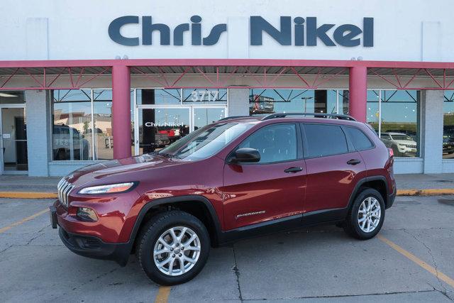 used 2016 Jeep Cherokee car, priced at $14,988
