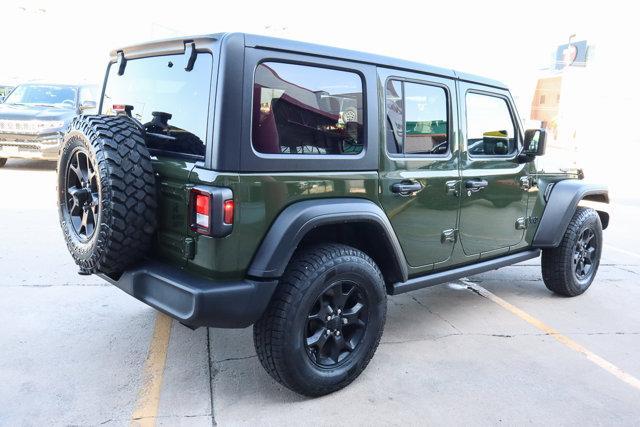 used 2021 Jeep Wrangler Unlimited car, priced at $31,988