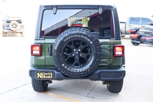 used 2021 Jeep Wrangler Unlimited car, priced at $31,988