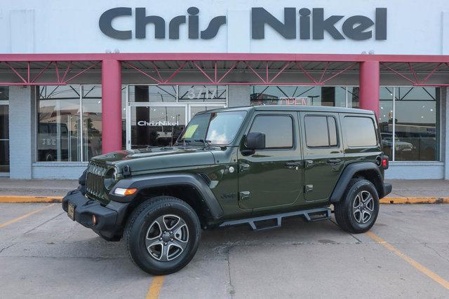 used 2021 Jeep Wrangler Unlimited car, priced at $37,988