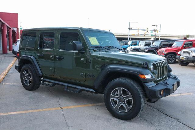 used 2021 Jeep Wrangler Unlimited car, priced at $37,988