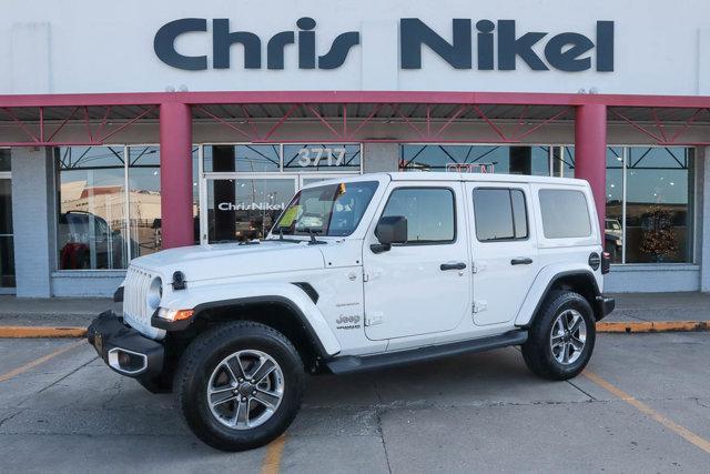 used 2021 Jeep Wrangler Unlimited car, priced at $35,488