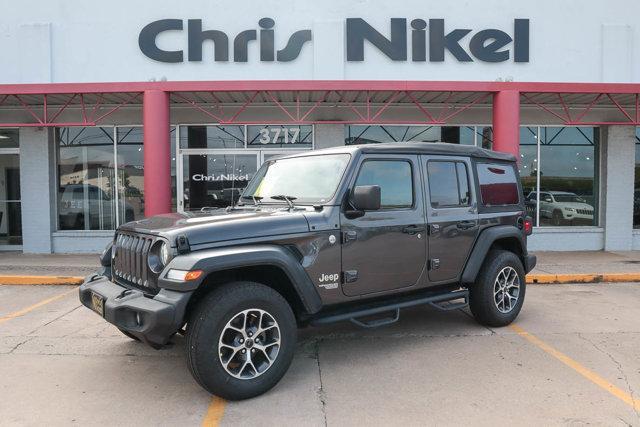 used 2018 Jeep Wrangler Unlimited car, priced at $26,488