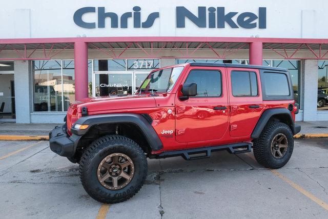 used 2020 Jeep Wrangler Unlimited car, priced at $32,988