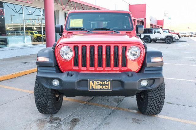 used 2020 Jeep Wrangler Unlimited car, priced at $32,988