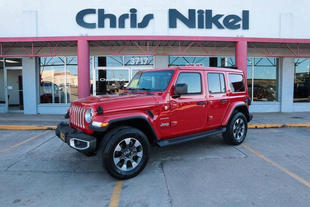 used 2021 Jeep Wrangler Unlimited car, priced at $32,988