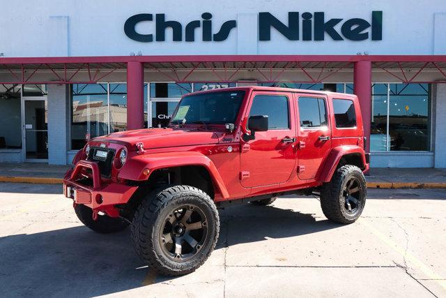 used 2010 Jeep Wrangler Unlimited car, priced at $19,988