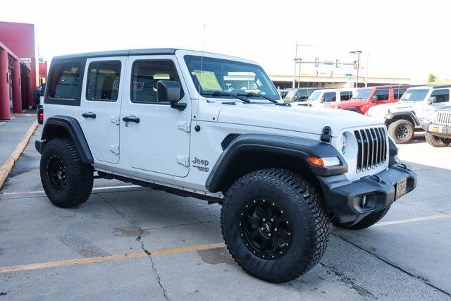 used 2021 Jeep Wrangler Unlimited car, priced at $35,988