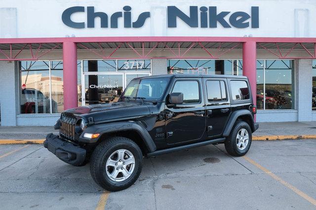 used 2021 Jeep Wrangler Unlimited car, priced at $31,988