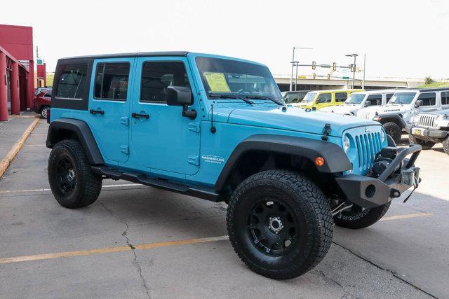 used 2017 Jeep Wrangler Unlimited car, priced at $27,988