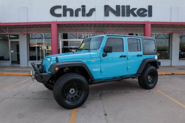 used 2017 Jeep Wrangler Unlimited car, priced at $27,988