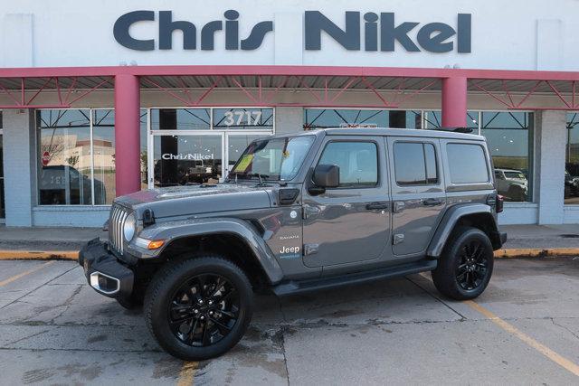 used 2021 Jeep Wrangler Unlimited 4xe car, priced at $37,988