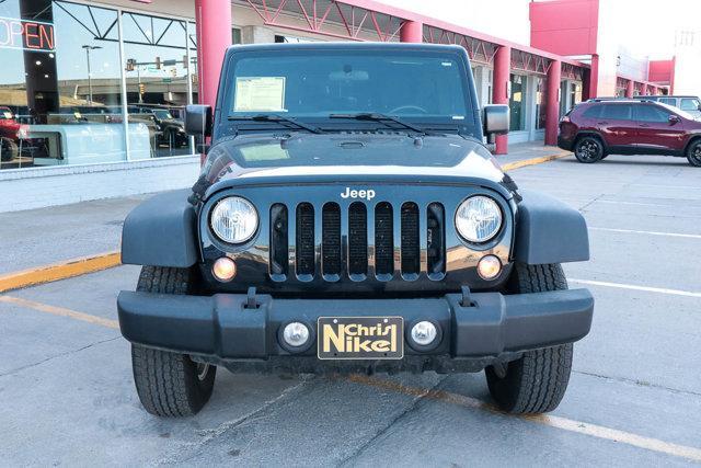 used 2017 Jeep Wrangler Unlimited car, priced at $22,979