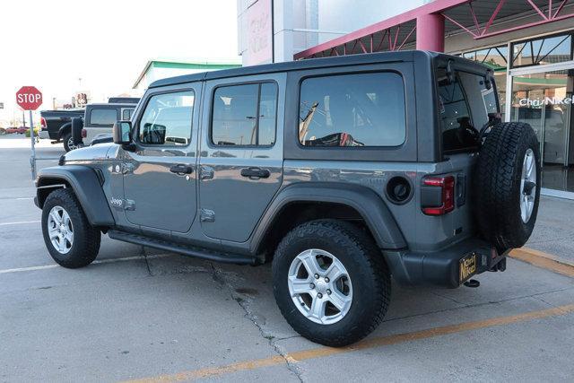 used 2020 Jeep Wrangler Unlimited car, priced at $37,988