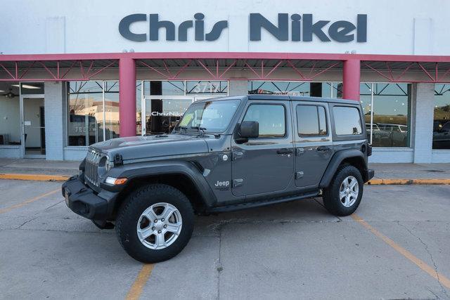 used 2020 Jeep Wrangler Unlimited car, priced at $37,988