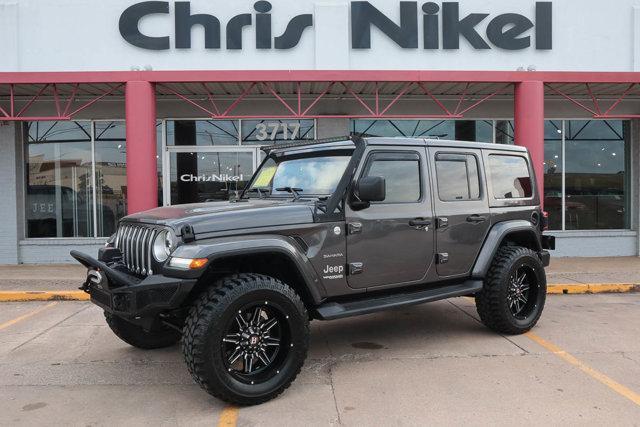 used 2018 Jeep Wrangler Unlimited car, priced at $34,988