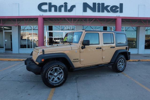 used 2014 Jeep Wrangler Unlimited car, priced at $21,988