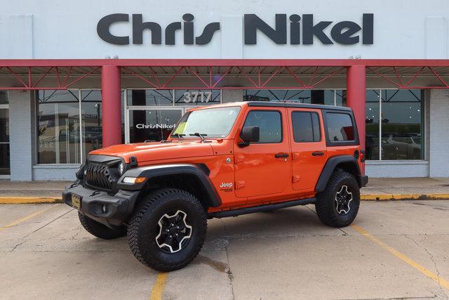 used 2020 Jeep Wrangler Unlimited car, priced at $29,988