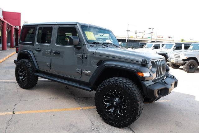 used 2020 Jeep Wrangler Unlimited car, priced at $36,988