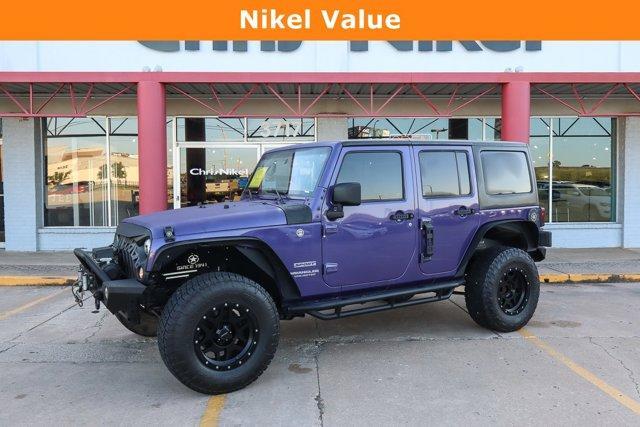 used 2017 Jeep Wrangler Unlimited car, priced at $19,979