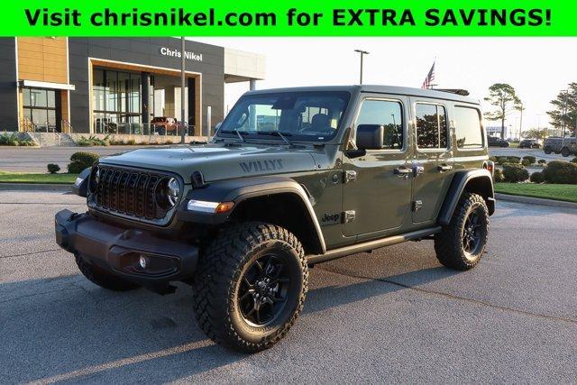 new 2025 Jeep Wrangler car, priced at $49,738
