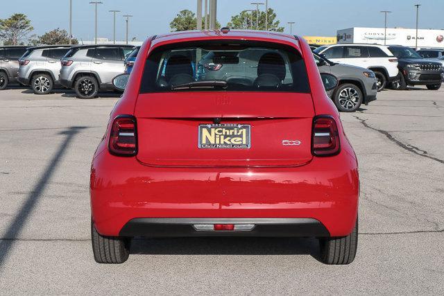 new 2024 FIAT 500e car, priced at $29,595