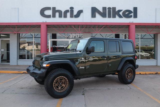 used 2021 Jeep Wrangler Unlimited car, priced at $36,988