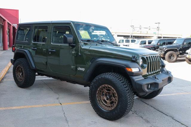 used 2021 Jeep Wrangler Unlimited car, priced at $36,988