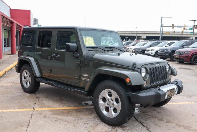 used 2015 Jeep Wrangler Unlimited car, priced at $21,988