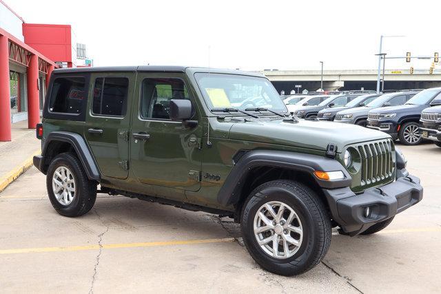 used 2023 Jeep Wrangler car, priced at $30,988