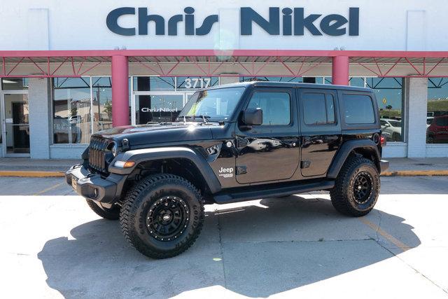 used 2020 Jeep Wrangler Unlimited car, priced at $34,988