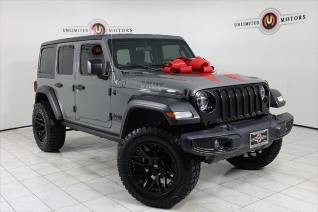 used 2021 Jeep Wrangler car, priced at $33,995