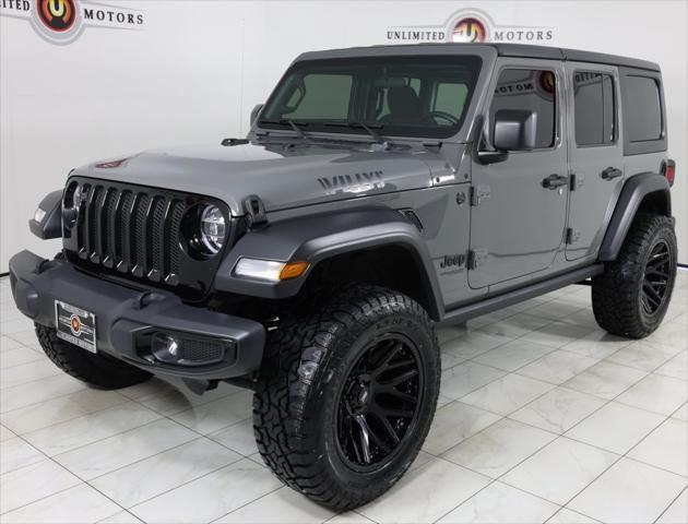 used 2021 Jeep Wrangler car, priced at $33,995