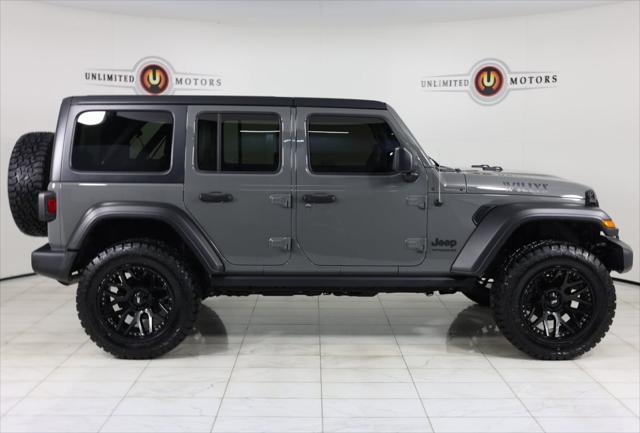 used 2021 Jeep Wrangler car, priced at $33,995