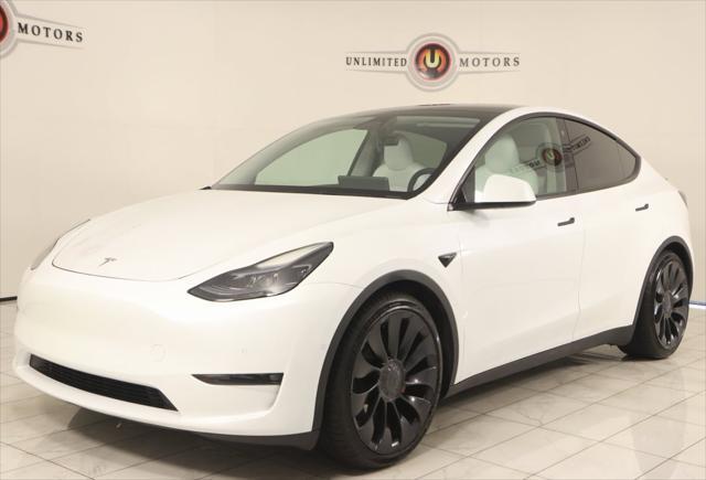 used 2022 Tesla Model Y car, priced at $35,995