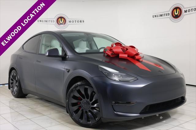 used 2022 Tesla Model Y car, priced at $32,995