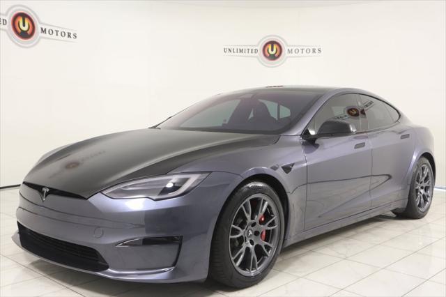 used 2021 Tesla Model S car, priced at $61,500