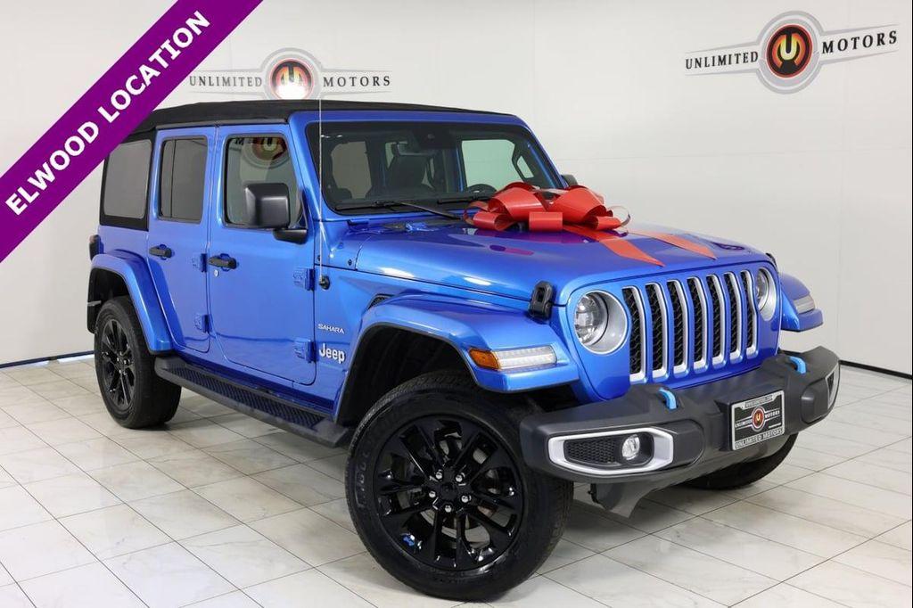 used 2023 Jeep Wrangler 4xe car, priced at $31,995
