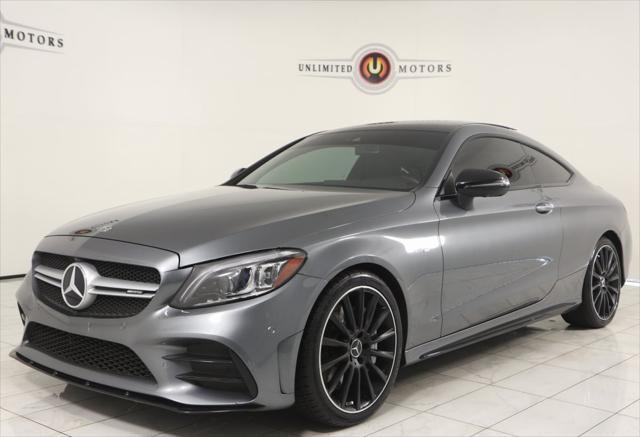 used 2019 Mercedes-Benz AMG C 43 car, priced at $35,995