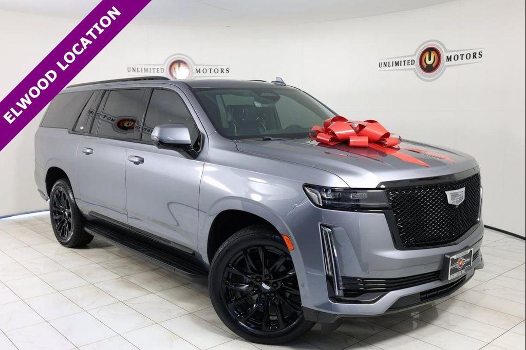 used 2021 Cadillac Escalade ESV car, priced at $65,995