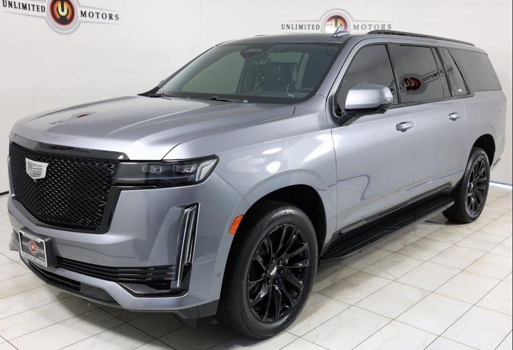 used 2021 Cadillac Escalade ESV car, priced at $65,995