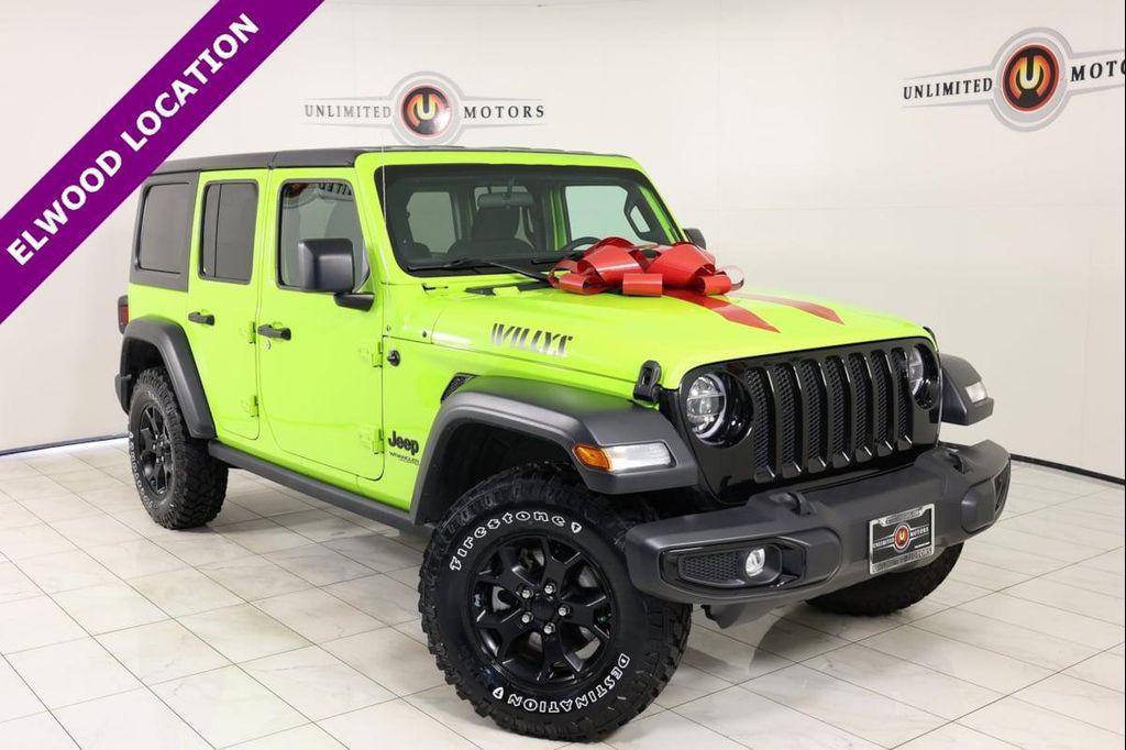 used 2021 Jeep Wrangler car, priced at $31,995