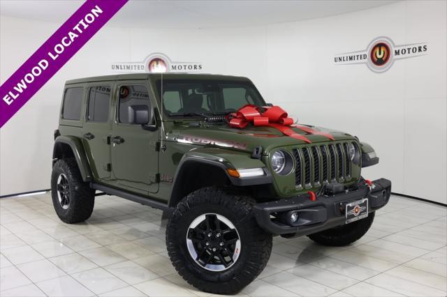 used 2021 Jeep Wrangler Unlimited car, priced at $37,995