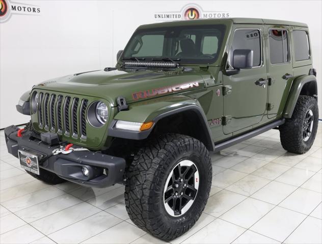 used 2021 Jeep Wrangler Unlimited car, priced at $37,995