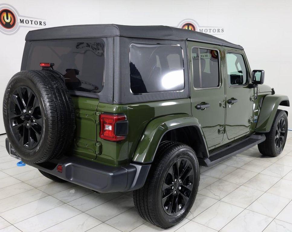 used 2022 Jeep Wrangler Unlimited 4xe car, priced at $31,800