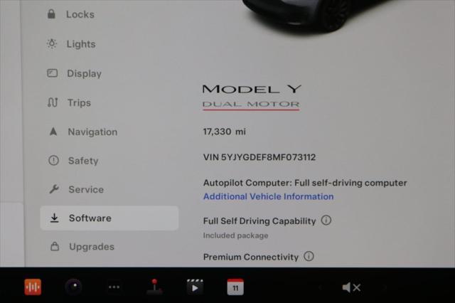 used 2021 Tesla Model Y car, priced at $34,995