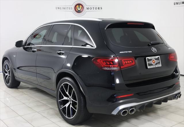 used 2022 Mercedes-Benz AMG GLC 43 car, priced at $44,995