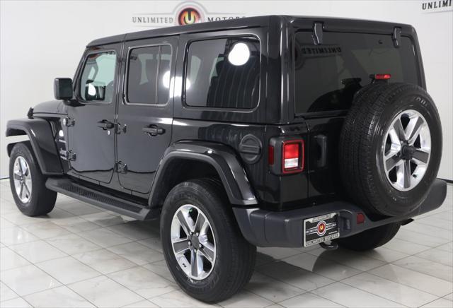 used 2021 Jeep Wrangler Unlimited car, priced at $32,500