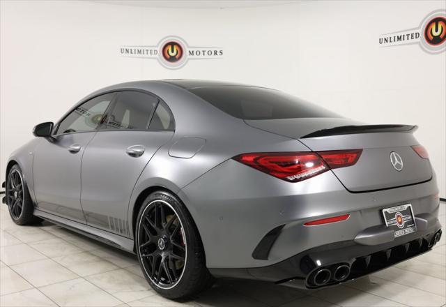 used 2021 Mercedes-Benz AMG CLA 45 car, priced at $42,500