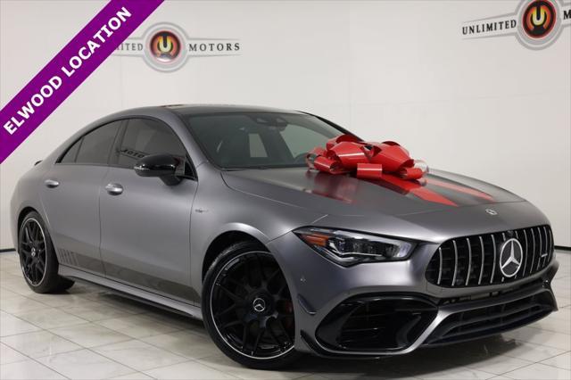 used 2021 Mercedes-Benz AMG CLA 45 car, priced at $42,500